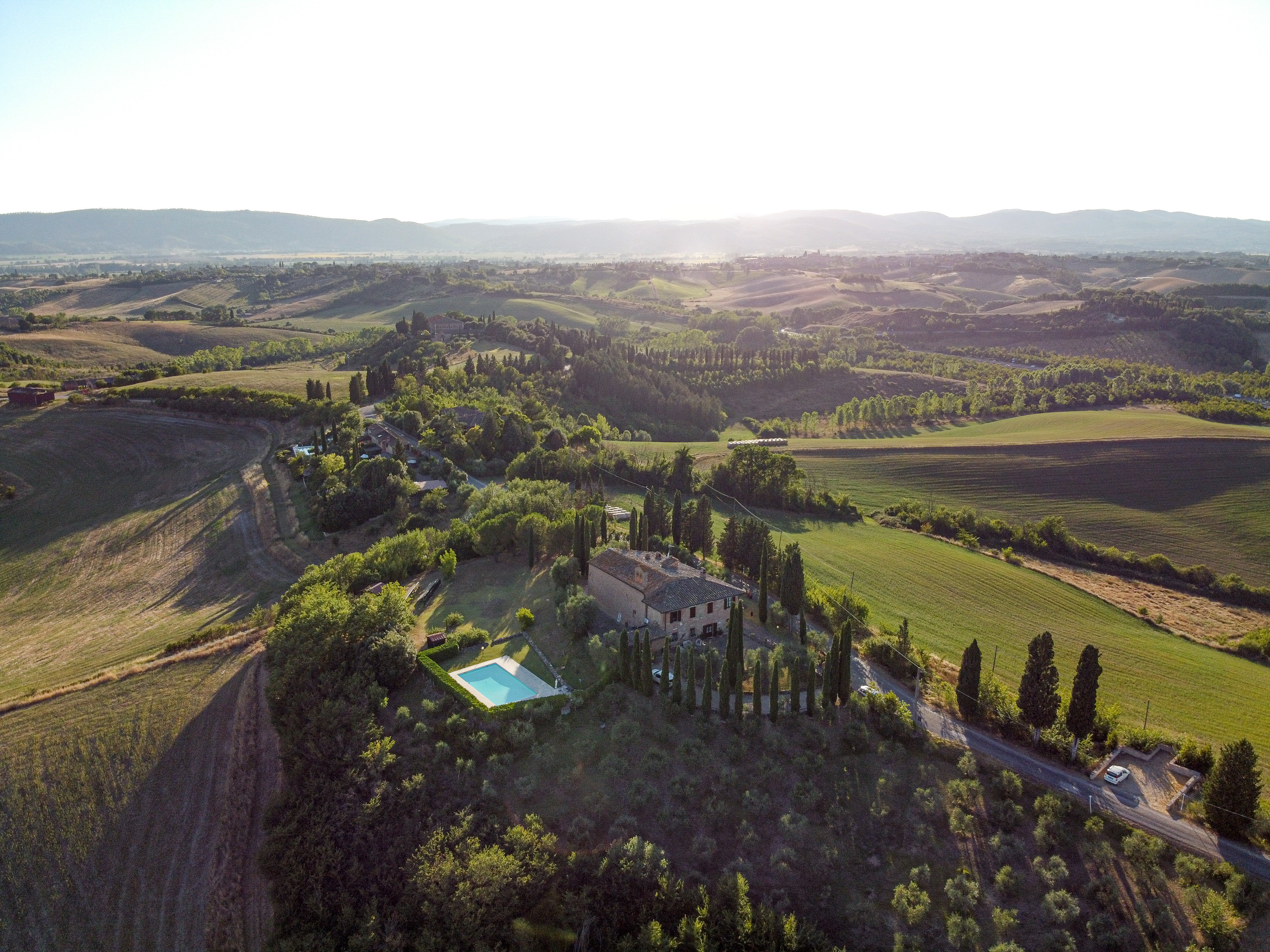 REAL ESTATE: In Monteroni d'Arbia, a unique view of the Crete Senesi!!!