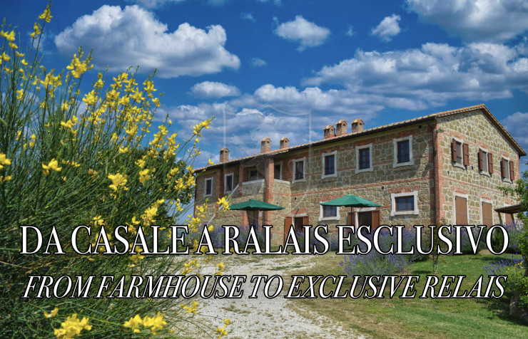 Investing in a panoramic farmhouse in Pienza